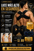 Corrector de Postura Premium + Masajeador de Cuello GRATIS